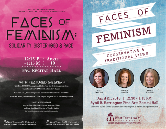 GS Faces of Feminism 2 posters